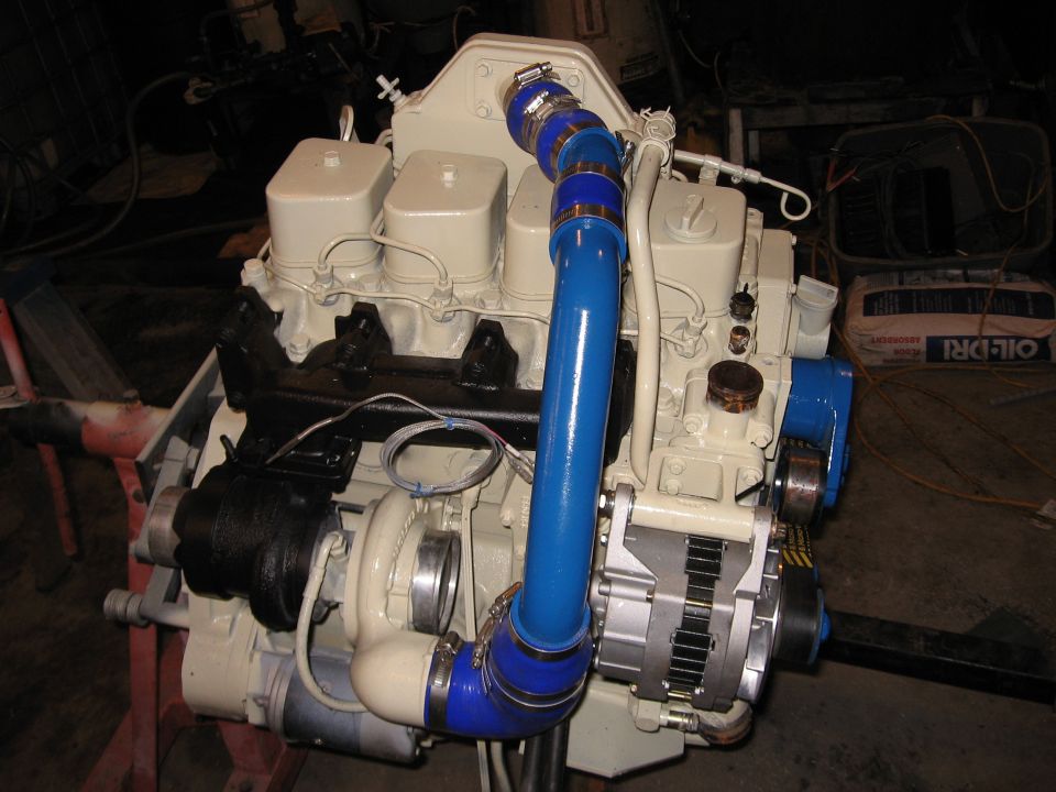 CubCadet Beige, Ford Blue, and 1200F Black on the exhaust