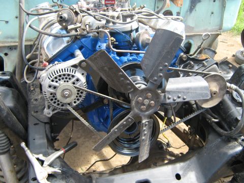 1978 Ford Bronco - installing the 3g alternator