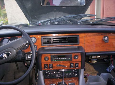 1987 Jaguar XJ6 - Dash when first acquired