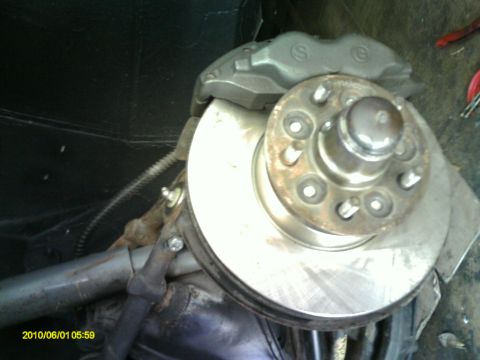 1987 Jaguar XJ6 - new PBR brake rotors, previous owner replaced calipers and pads but not rotors
