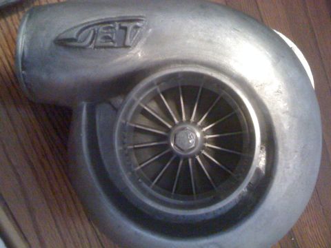 1995 Ford Bronco - A turbocharger with the JET logo is shown, likely a performance part.
