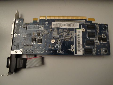 1993 Ford Taurus - A computer graphics card is shown, various integrated circuits and a ribbon cable connector.