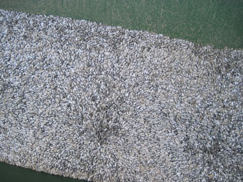 1993 Ford Bronco - A close-up view of a carpet with a dense, textured pattern.