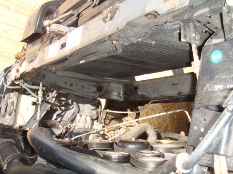 1992 Ford Bronco - Radiator and engine components visible in the engine bay.