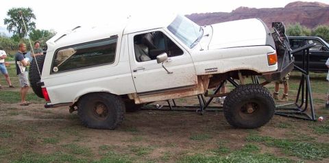 1990 Ford Bronco - 20 degree ramp