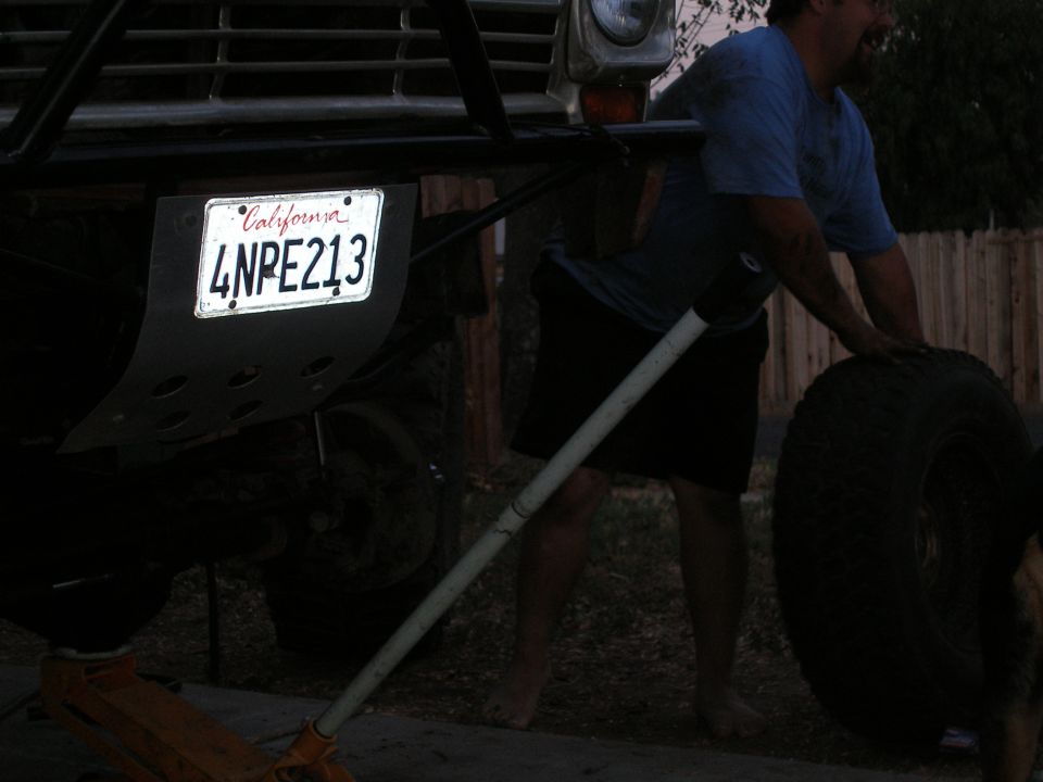 1969 Ford F-250 front view with California license plate 4NPE213