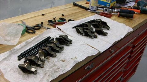 1973 Ford Ranchero - CompCams Magnum roller tip rockers, 1.72:1.