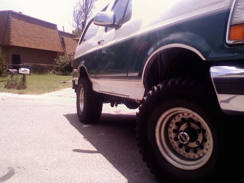 1996 Ford Bronco - No more nerf bars