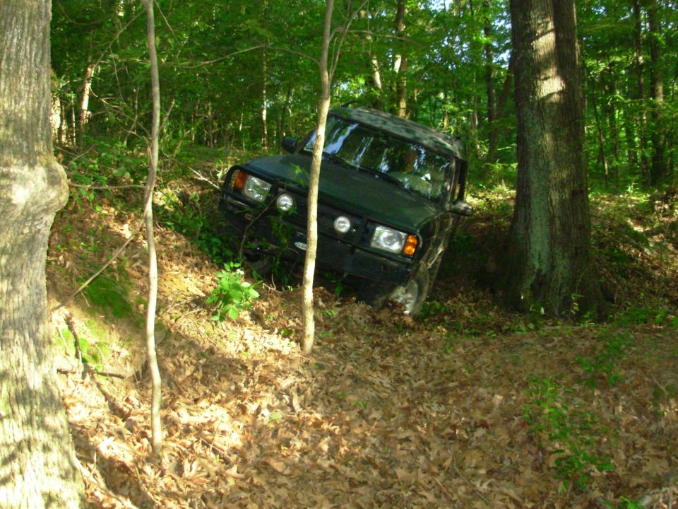 But he still had to back up, like I did, to get on the line.