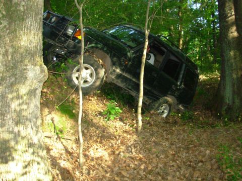 1983 Ford Bronco - Then he followed my tracks, and had no problem.