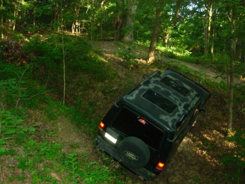 1983 Ford Bronco - ...bring the nose around...