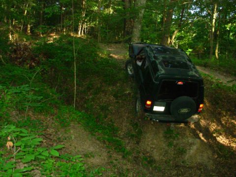 1983 Ford Bronco - ...but he finally got the back end to slide R.