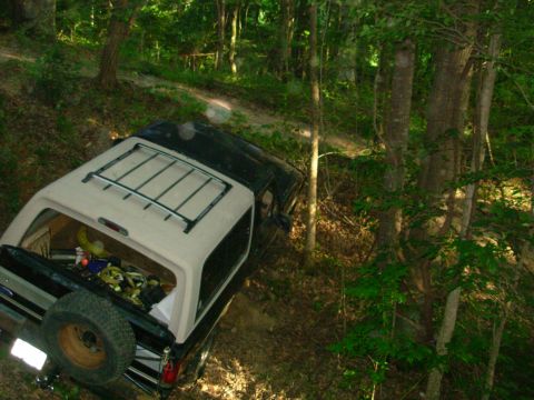 1983 Ford Bronco - I really thought the line to the R would work, so I gave it a try.