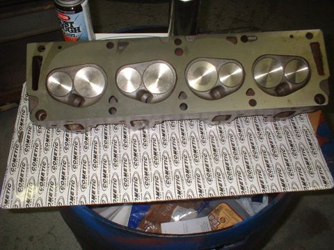 1968 Ford Mustang - Since the heads that came with the engine were NFG, Corbin sent a pair of C8AE-H cores. Installed SS 2.09" I, & 1.65" E valves &…