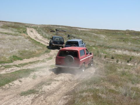 1981 Ford Bronco - Hitting some dusty trails.