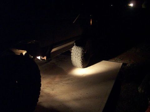 1990 Ford Bronco - Rock lights on