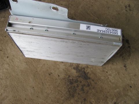 2005 Dodge 3500 - Close-up of an automotive part with a label containing part numbers.