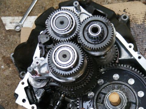 1989 Ford Escort - Internal view of gears and bearings, suggesting a mechanical component rather than a complete vehicle.