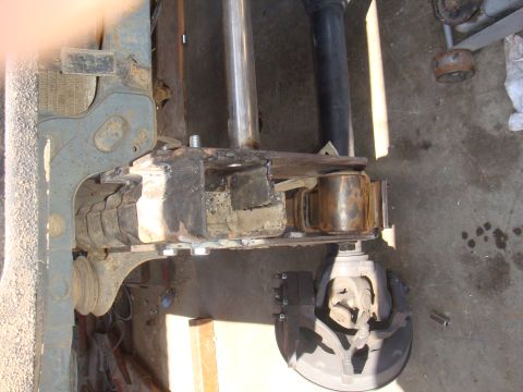 1992 Ford Bronco - This photo shows vehicle suspension components, not a complete vehicle.