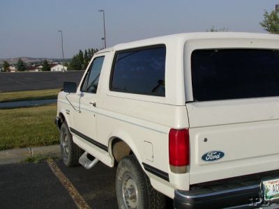 1990 Ford Bronco - Photo originally from seller... Driver's side rear, as purchased.