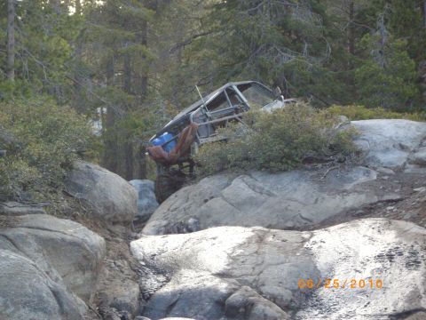 1982 Toyota 4Runner - 1982 Toyota 4Runner tackles a challenging rocky trail on June 25, 2010.
