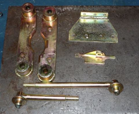 1969 MINI Cooper - Brake parts plates