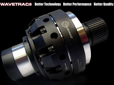 1990 Ford Bronco - Close-up of a Wavetrac differential locker, a vehicle drivetrain component.