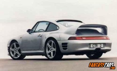 1998 Ford Crown Victoria - This Porsche 911 features a distinctive rear wing and a custom license plate.
