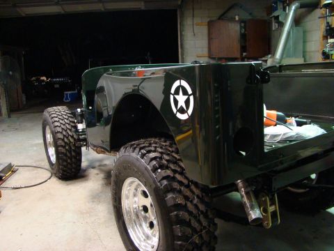 finish work - 1948 Jeep Wrangler