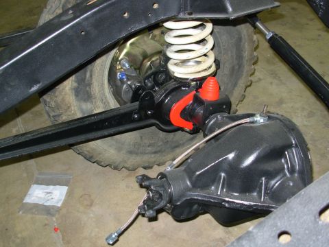 1983 Ford Bronco - The front disk conversion is done.