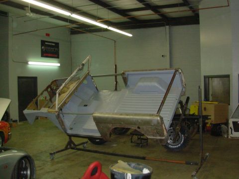 1983 Ford Bronco - The body has been extensively repaired.