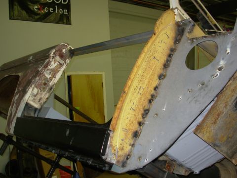1983 Ford Bronco - The body has been extensively repaired.
