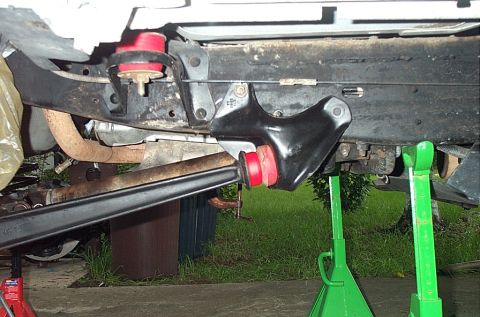 1995 Ford Bronco - 7 degree C-bushings plus these radius arm mounts equal questionable caster and significant binding, but compared to the old TTB, it felt "m…