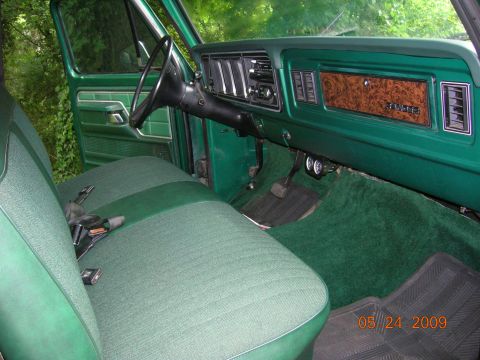 1979 Ford F-100 - Jade Interior