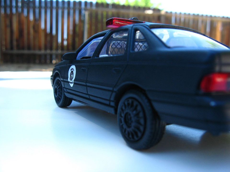 Angled low rear