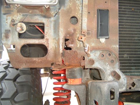 1983 Ford Bronco - 20 years old, seen better days.