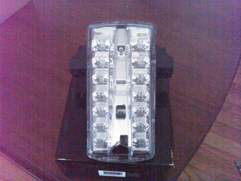 1991 Ford Crown Victoria LTD - A close-up view of a modern LED tail light assembly, likely for a truck or SUV.