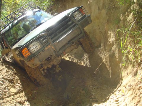 1983 Ford Bronco - Coon Creek Off-Road Park, Dyersburg, TN Oct. 20, 2007