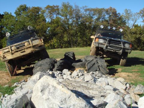 1983 Ford Bronco - Coon Creek Off-Road Park, Dyersburg, TN Oct. 20, 2007