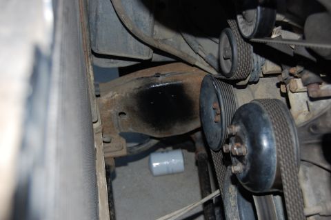 1994 Ford Bronco - A quick shot of paint to prevent rust.