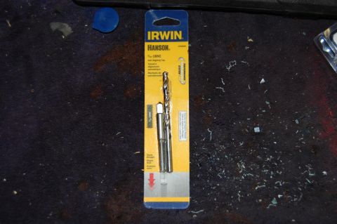 1994 Ford Bronco - Drill bit and tap set I used.