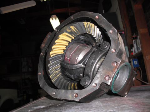 1991 Ford Bronco - A differential gear assembly is shown, likely removed from a vehicle for maintenance or upgrade.