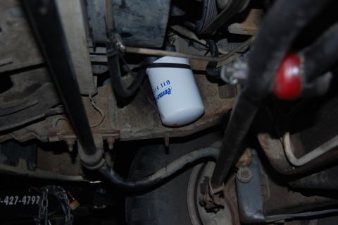 1994 Ford Bronco - Filter plumbing.
