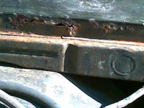 1972 Ford Ranchero - good fenders for a 72 can be hard to find & $$, these are both toast inside the hood