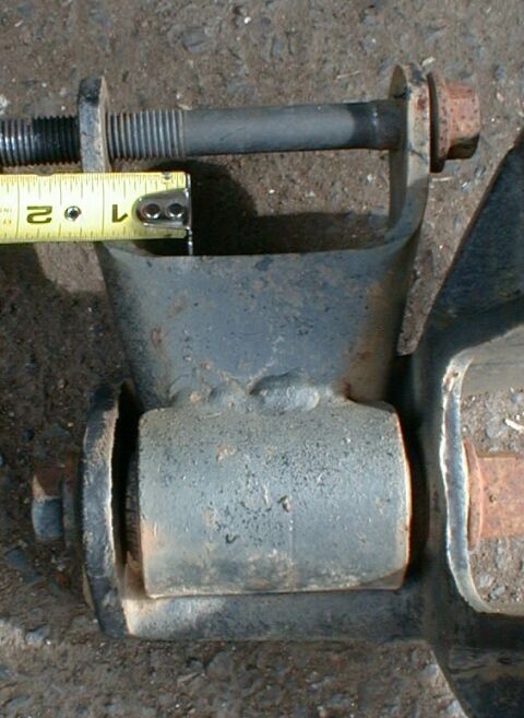 1990 Ford Bronco - Beefy ass shackles from 1/4" steel