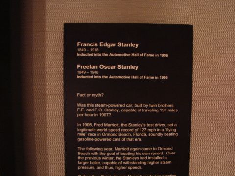 1992 Ford Taurus - This document details the history of the Stanley brothers and their automotive achievements.