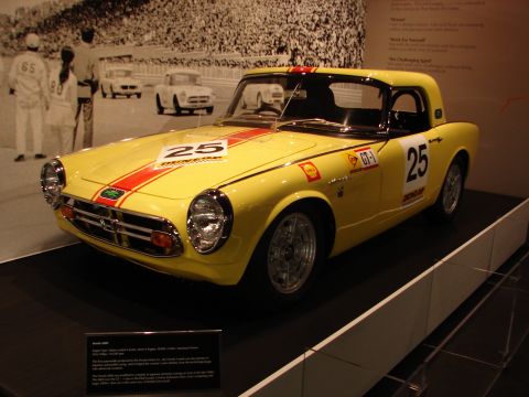 1992 Ford Taurus - This 1965 Honda S600 coupe is displayed with racing livery.