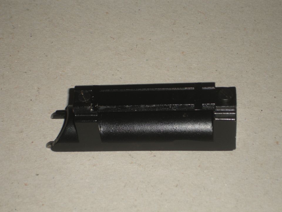 black plastic automotive trim piece