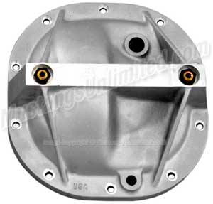 2001 Ford Crown Victoria - Rear axle differential cover, likely for a Ford vehicle, with a watermark from Supermotors.net.
