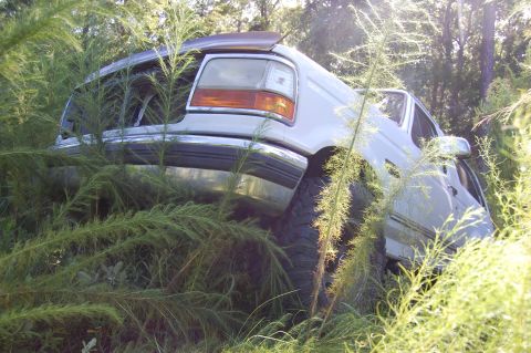 1994 Ford Bronco - This vehicle appears to be a Ford Bronco, but the body style suggests it might be from the mid-1990s, not 1994.
